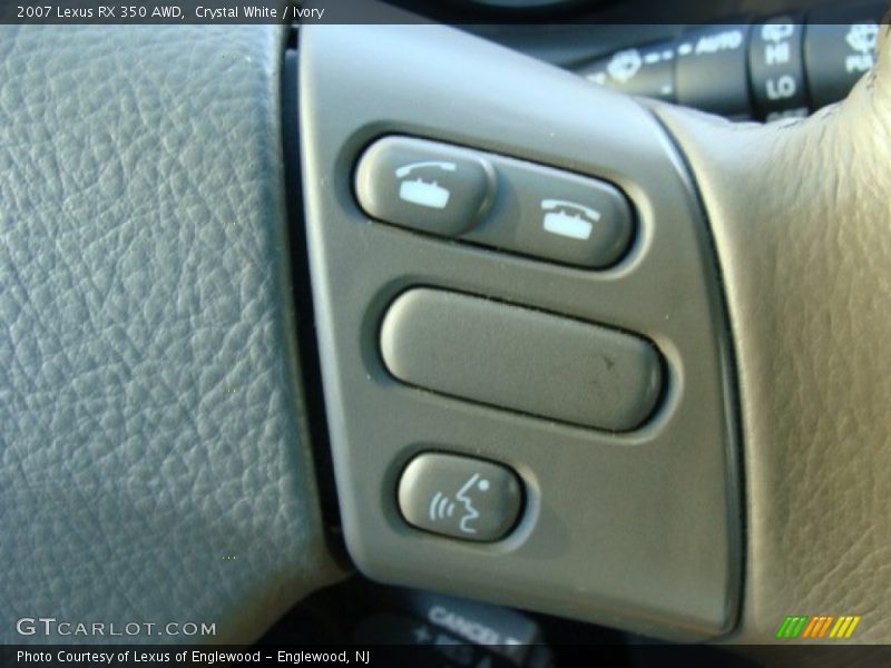 Crystal White / Ivory 2007 Lexus RX 350 AWD