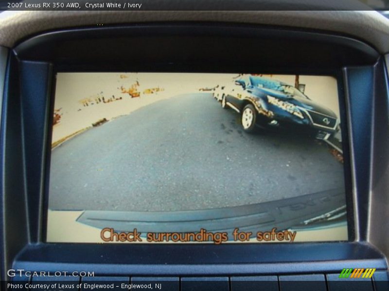 Crystal White / Ivory 2007 Lexus RX 350 AWD