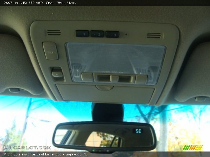 Crystal White / Ivory 2007 Lexus RX 350 AWD