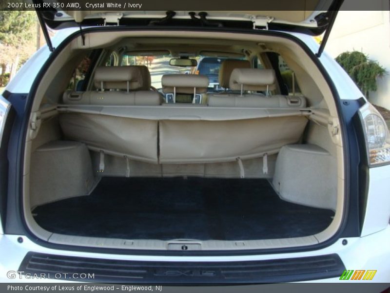 Crystal White / Ivory 2007 Lexus RX 350 AWD