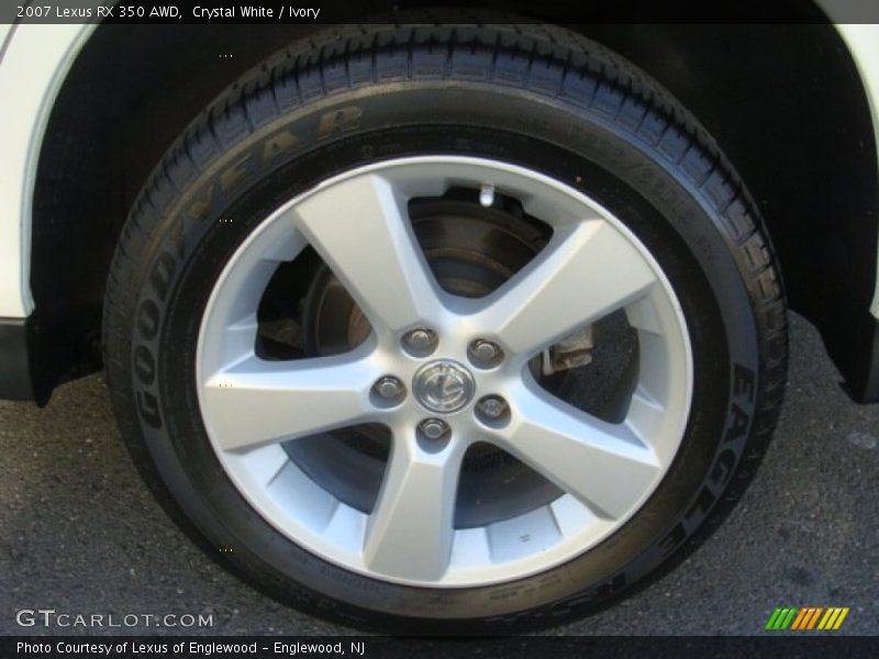 Crystal White / Ivory 2007 Lexus RX 350 AWD