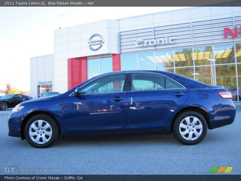 Blue Ribbon Metallic / Ash 2011 Toyota Camry LE