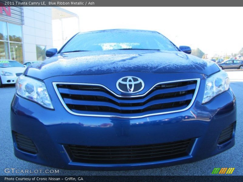 Blue Ribbon Metallic / Ash 2011 Toyota Camry LE