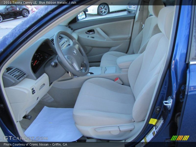 Blue Ribbon Metallic / Ash 2011 Toyota Camry LE