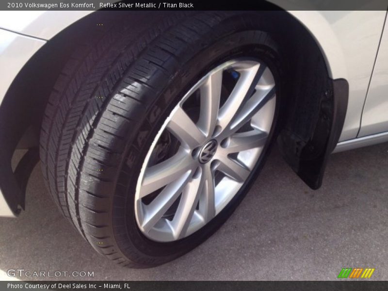 Reflex Silver Metallic / Titan Black 2010 Volkswagen Eos Komfort
