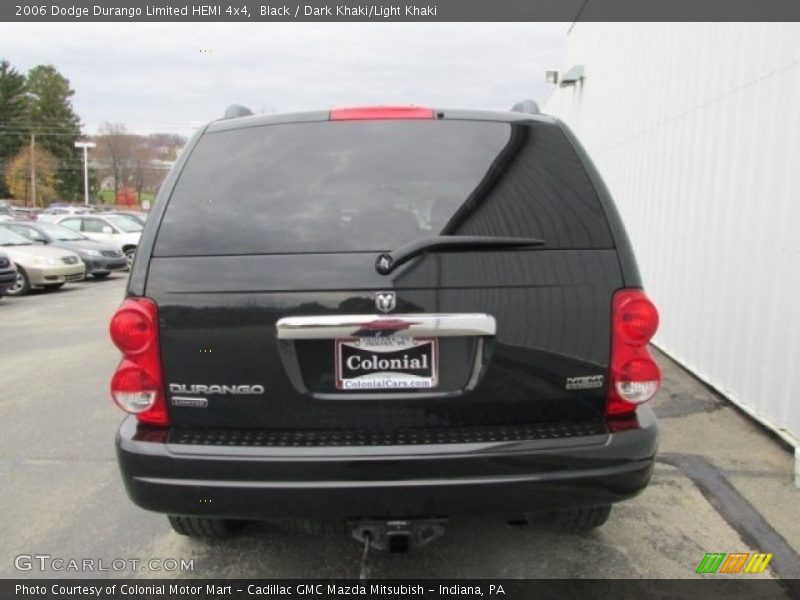 Black / Dark Khaki/Light Khaki 2006 Dodge Durango Limited HEMI 4x4