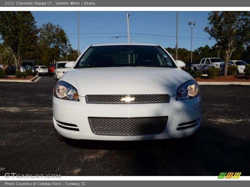 Summit White / Ebony 2013 Chevrolet Impala LT