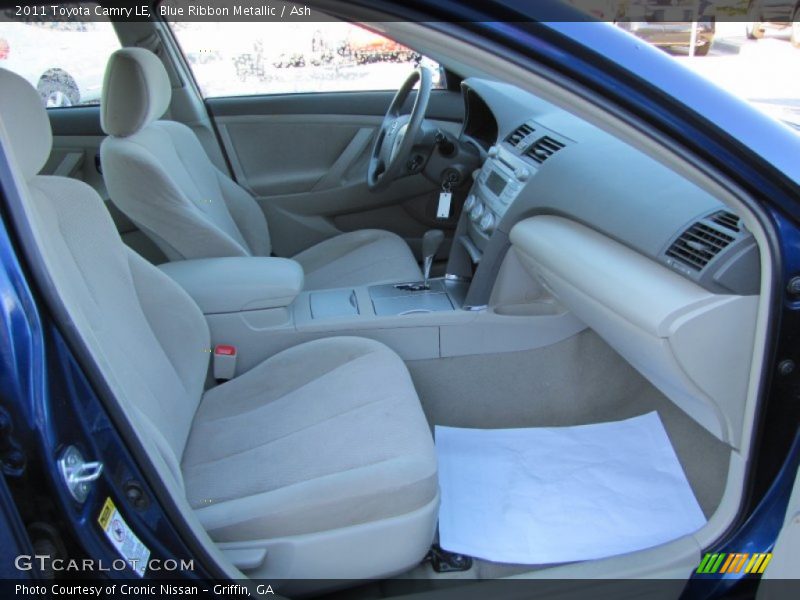 Blue Ribbon Metallic / Ash 2011 Toyota Camry LE