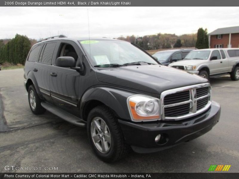 Black / Dark Khaki/Light Khaki 2006 Dodge Durango Limited HEMI 4x4
