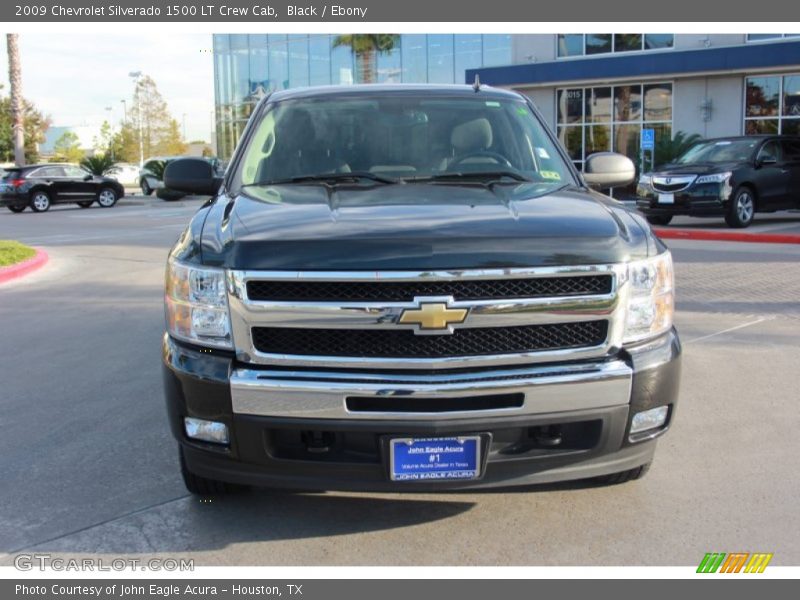 Black / Ebony 2009 Chevrolet Silverado 1500 LT Crew Cab