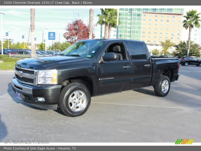 Black / Ebony 2009 Chevrolet Silverado 1500 LT Crew Cab