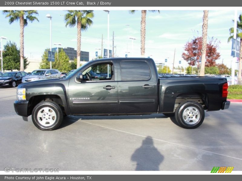 Black / Ebony 2009 Chevrolet Silverado 1500 LT Crew Cab