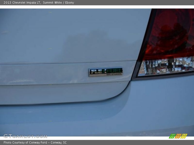 Summit White / Ebony 2013 Chevrolet Impala LT