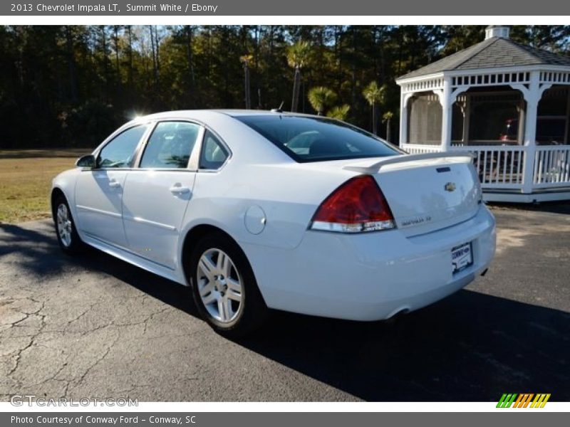 Summit White / Ebony 2013 Chevrolet Impala LT