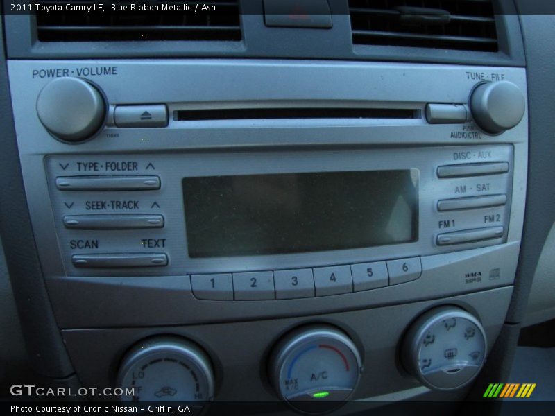 Blue Ribbon Metallic / Ash 2011 Toyota Camry LE