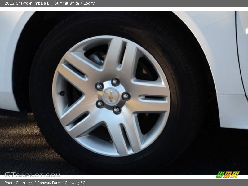 Summit White / Ebony 2013 Chevrolet Impala LT
