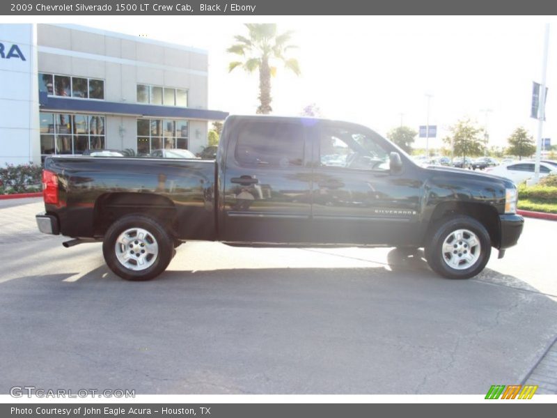 Black / Ebony 2009 Chevrolet Silverado 1500 LT Crew Cab