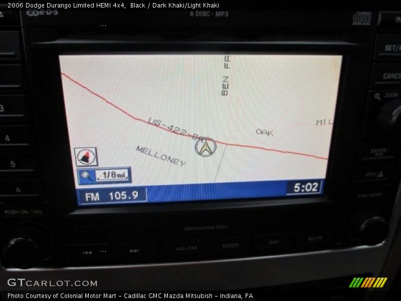 Black / Dark Khaki/Light Khaki 2006 Dodge Durango Limited HEMI 4x4