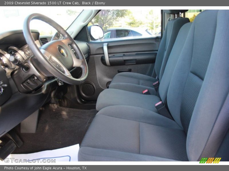 Black / Ebony 2009 Chevrolet Silverado 1500 LT Crew Cab