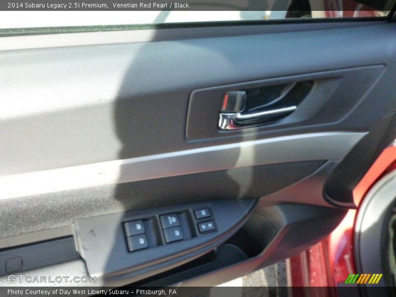 Venetian Red Pearl / Black 2014 Subaru Legacy 2.5i Premium