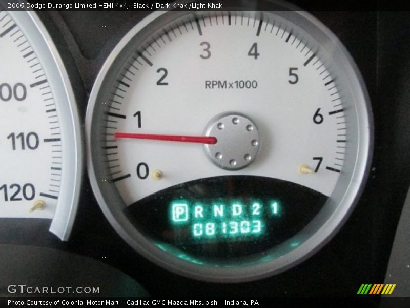 Black / Dark Khaki/Light Khaki 2006 Dodge Durango Limited HEMI 4x4