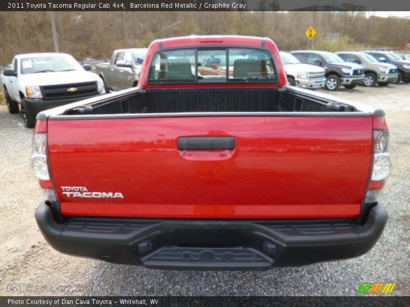 Barcelona Red Metallic / Graphite Gray 2011 Toyota Tacoma Regular Cab 4x4