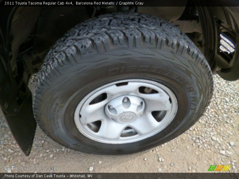 Barcelona Red Metallic / Graphite Gray 2011 Toyota Tacoma Regular Cab 4x4