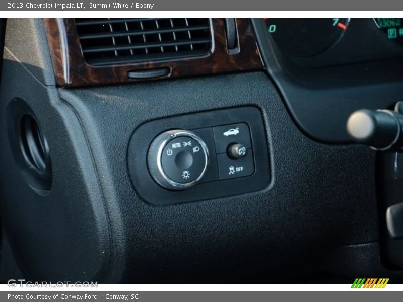 Summit White / Ebony 2013 Chevrolet Impala LT