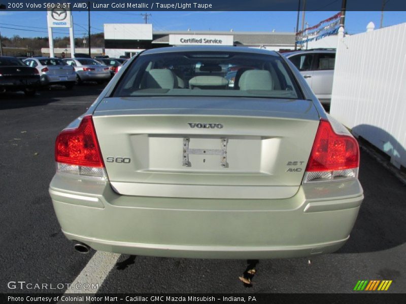 Lunar Gold Metallic / Taupe/Light Taupe 2005 Volvo S60 2.5T AWD