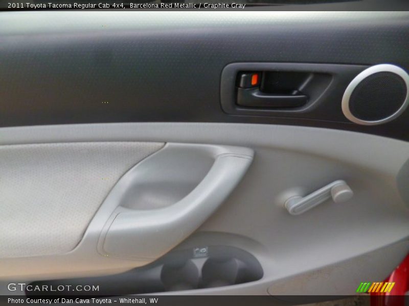 Barcelona Red Metallic / Graphite Gray 2011 Toyota Tacoma Regular Cab 4x4