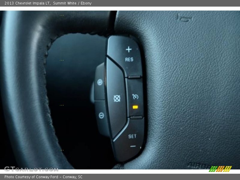 Summit White / Ebony 2013 Chevrolet Impala LT