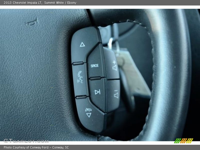 Summit White / Ebony 2013 Chevrolet Impala LT