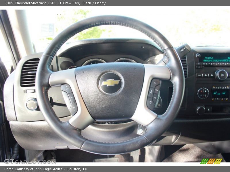 Black / Ebony 2009 Chevrolet Silverado 1500 LT Crew Cab