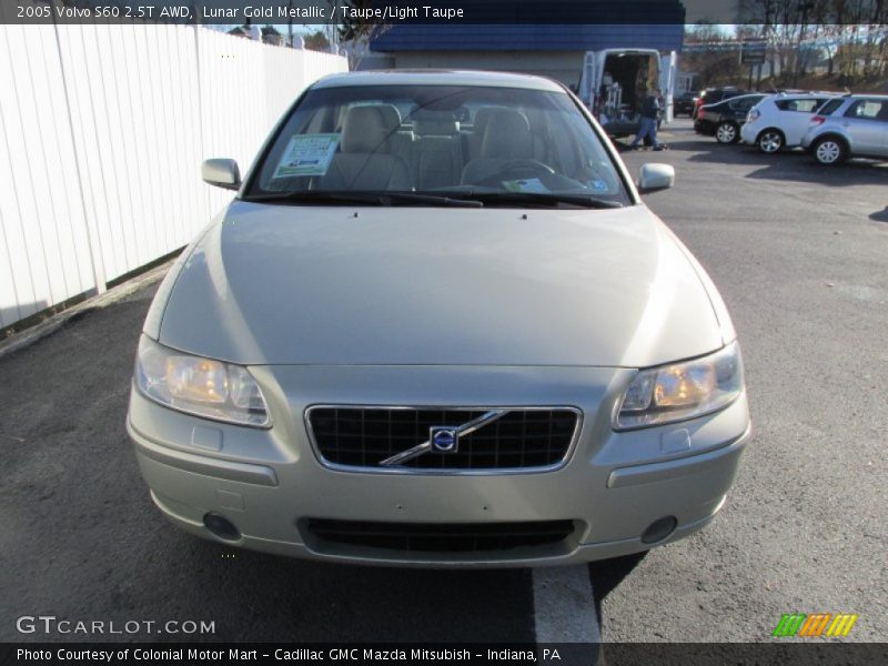 Lunar Gold Metallic / Taupe/Light Taupe 2005 Volvo S60 2.5T AWD