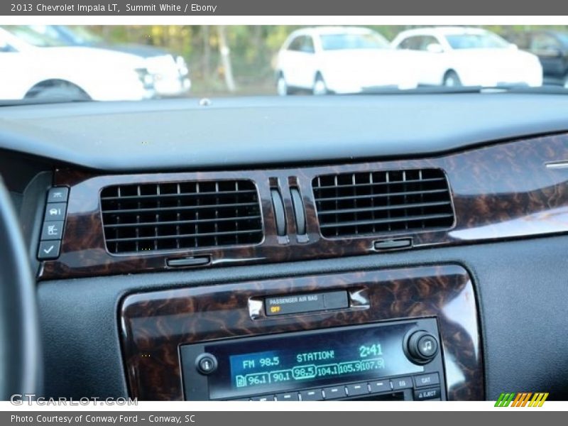 Summit White / Ebony 2013 Chevrolet Impala LT
