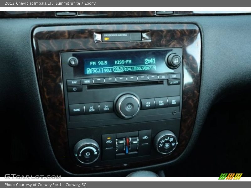 Summit White / Ebony 2013 Chevrolet Impala LT