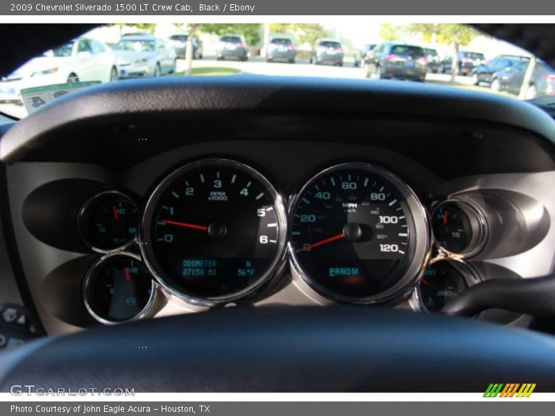 Black / Ebony 2009 Chevrolet Silverado 1500 LT Crew Cab