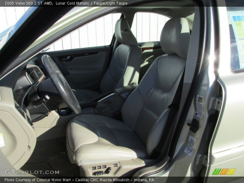 Lunar Gold Metallic / Taupe/Light Taupe 2005 Volvo S60 2.5T AWD