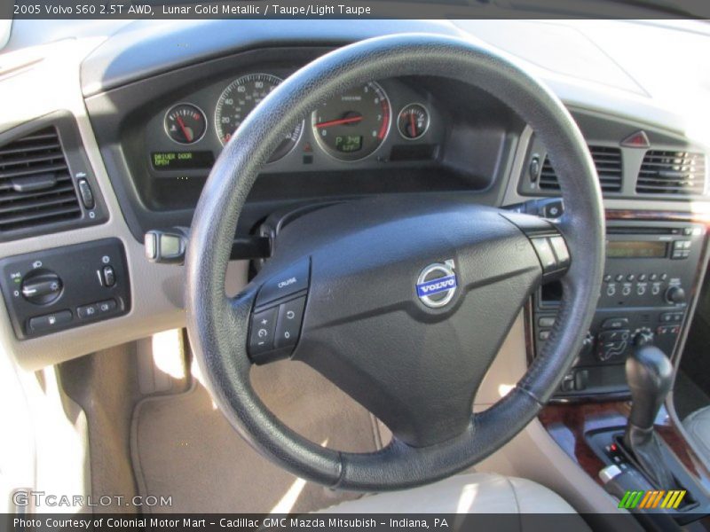 Lunar Gold Metallic / Taupe/Light Taupe 2005 Volvo S60 2.5T AWD