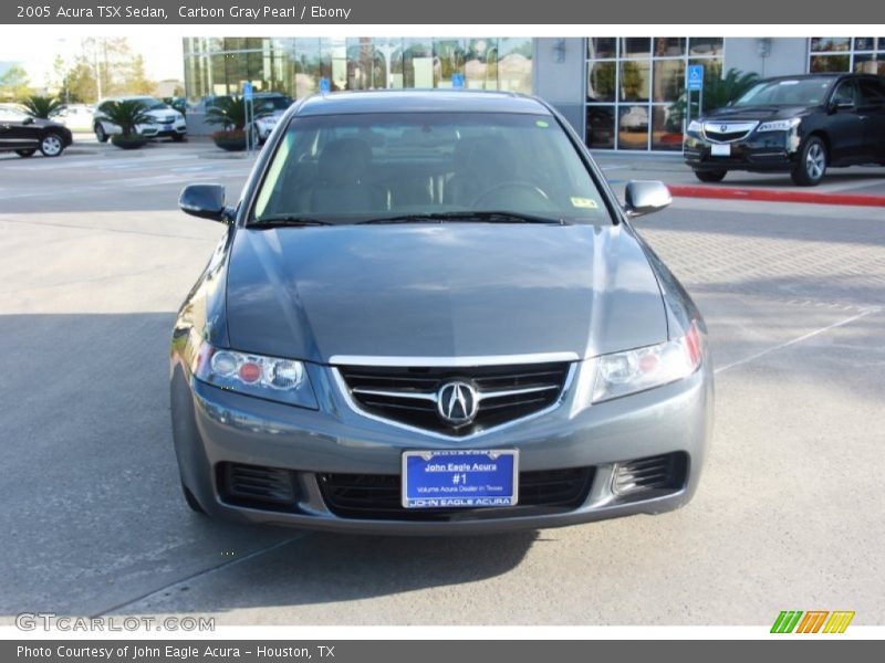Carbon Gray Pearl / Ebony 2005 Acura TSX Sedan