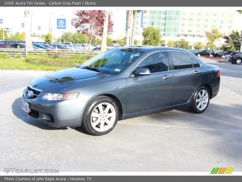 Carbon Gray Pearl / Ebony 2005 Acura TSX Sedan
