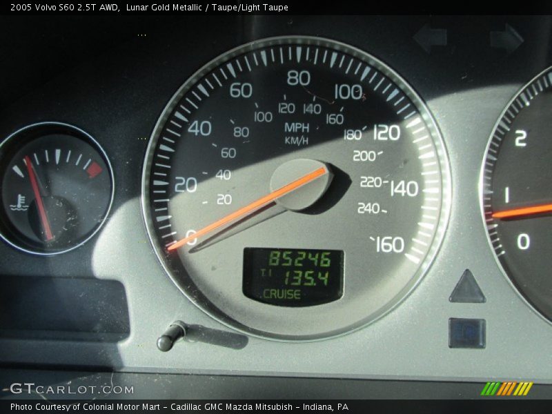 Lunar Gold Metallic / Taupe/Light Taupe 2005 Volvo S60 2.5T AWD