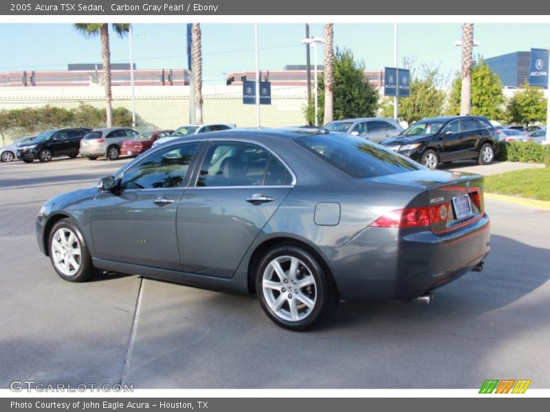 Carbon Gray Pearl / Ebony 2005 Acura TSX Sedan