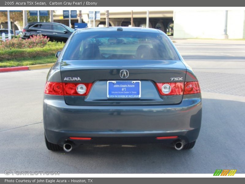 Carbon Gray Pearl / Ebony 2005 Acura TSX Sedan