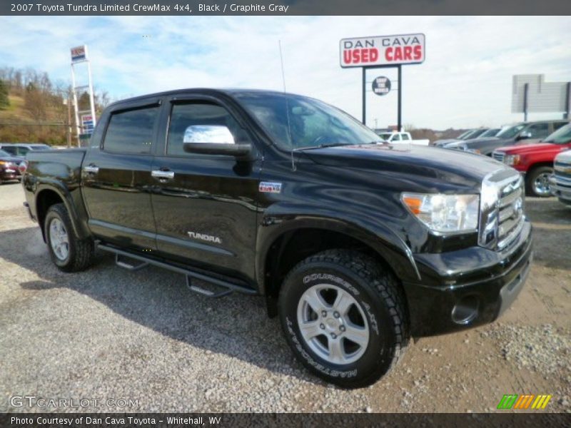 Black / Graphite Gray 2007 Toyota Tundra Limited CrewMax 4x4