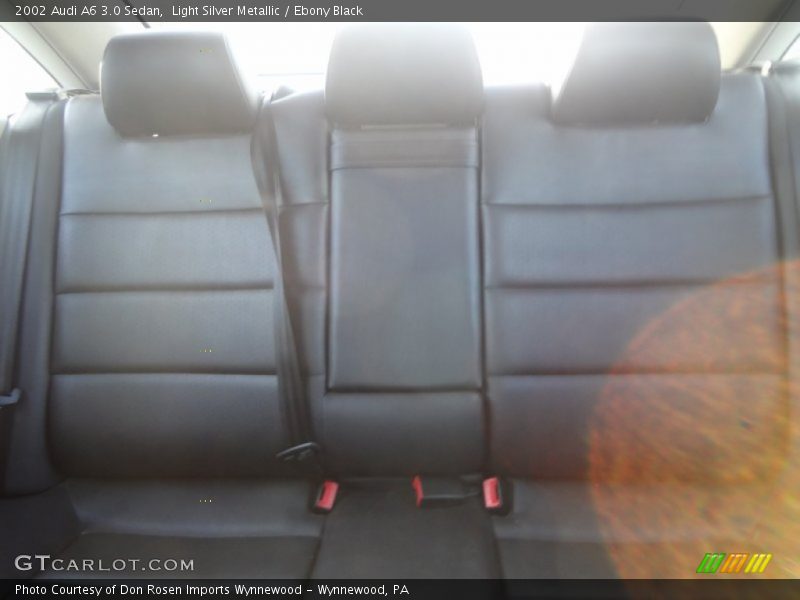 Light Silver Metallic / Ebony Black 2002 Audi A6 3.0 Sedan