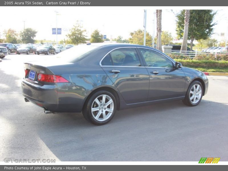 Carbon Gray Pearl / Ebony 2005 Acura TSX Sedan