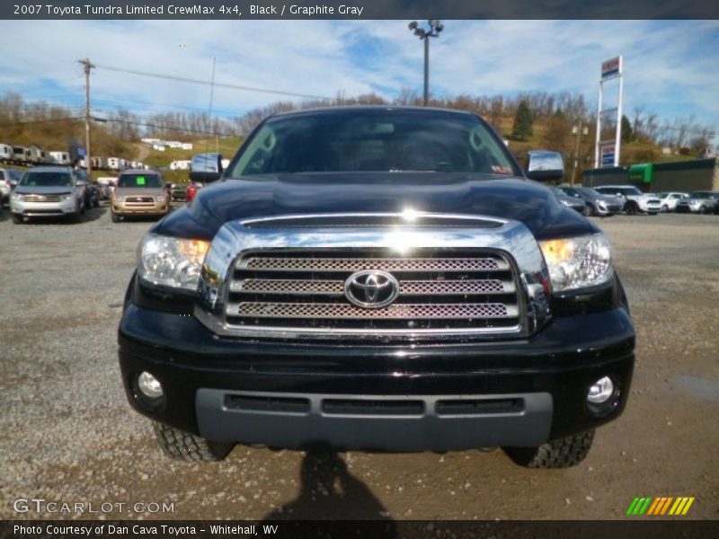 Black / Graphite Gray 2007 Toyota Tundra Limited CrewMax 4x4