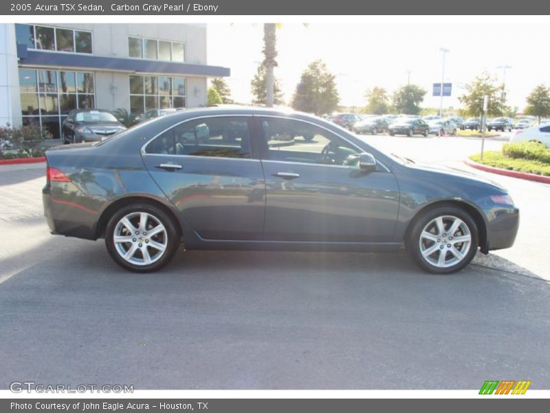 Carbon Gray Pearl / Ebony 2005 Acura TSX Sedan