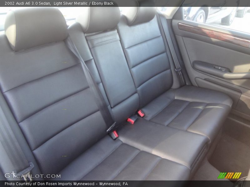 Light Silver Metallic / Ebony Black 2002 Audi A6 3.0 Sedan